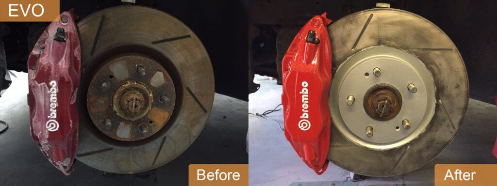 brake caliper painting